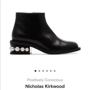 Nicholas Kirkwood black bootie